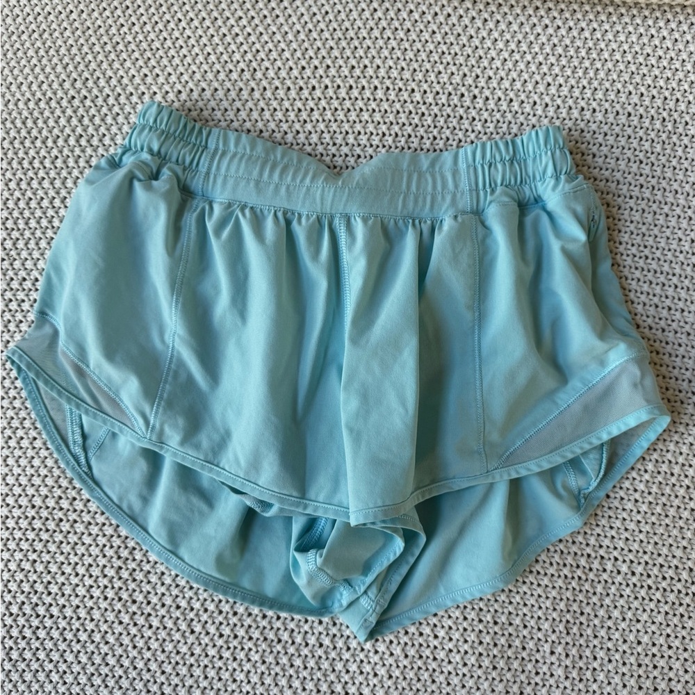 Lululemon Athletica Sky Blue Athletic Shorts